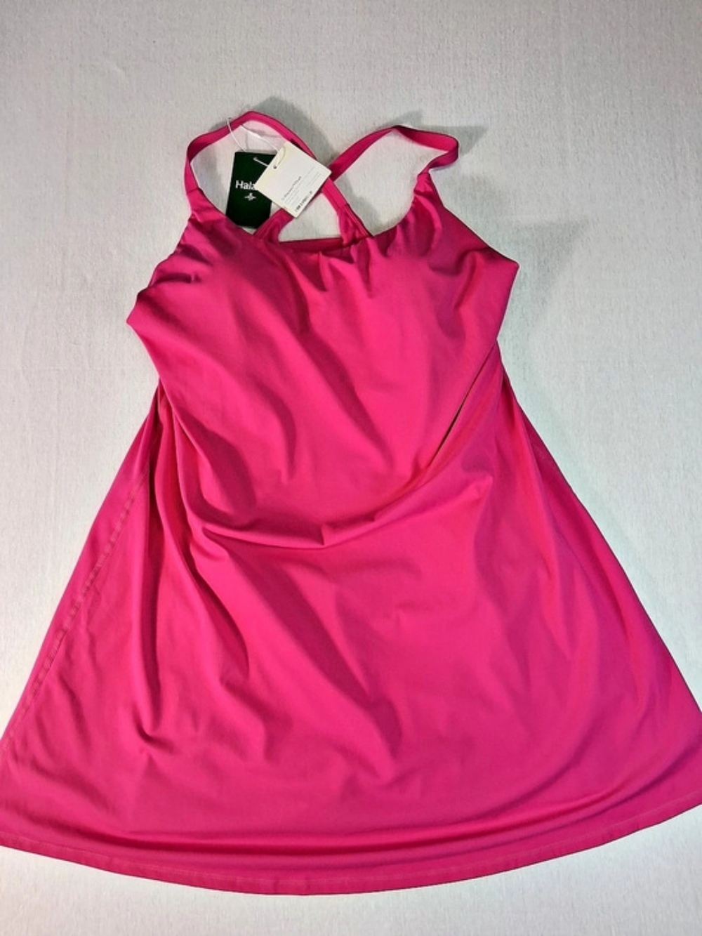 Halara SoftyZero™ Plush Pink Mini Athletic Dress